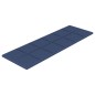 Wandpaneele 12 Stk. Blau 90x30 cm Stoff 3,24 m² Wandpaneele 12 Stk. Blau 90x30 cm Stoff 3,24 m²
