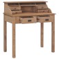 vidaXL Schreibtisch 90×50×100 cm Massivholz Teak vidaXL Schreibtisch 90×50×100 cm Massivholz Teak