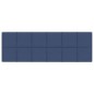 Wandpaneele 12 Stk. Blau 90x30 cm Stoff 3,24 m² Wandpaneele 12 Stk. Blau 90x30 cm Stoff 3,24 m²