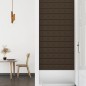 Wandpaneele 12 Stk. Braun 90x15 cm Kunstleder 1,62 m² Wandpaneele 12 Stk. Braun 90x15 cm Kunstleder 1,62 m²