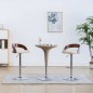 vidaXL Barhocker 2 Stk. Cremeweiß Kunstleder und Bugholz vidaXL Barhocker 2 Stk. Cremeweiß Kunstleder und Bugholz