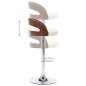 vidaXL Barhocker 2 Stk. Cremeweiß Kunstleder und Bugholz vidaXL Barhocker 2 Stk. Cremeweiß Kunstleder und Bugholz