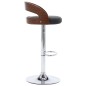 vidaXL Barhocker 2 Stk. Dunkelgrau Stoff und Bugholz vidaXL Barhocker 2 Stk. Dunkelgrau Stoff und Bugholz