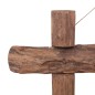 vidaXL Holzspiegel Natur 70x70 cm Altholz Massiv vidaXL Holzspiegel Natur 70x70 cm Altholz Massiv