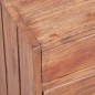 vidaXL Nachttisch mit 3 Schubladen 35x25x35 cm Altholz Massiv vidaXL Nachttisch mit 3 Schubladen 35x25x35 cm Altholz Massiv