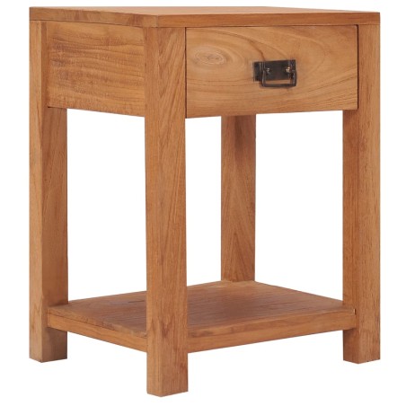 vidaXL Nachttisch 35×35×50  cm Massivholz Teak