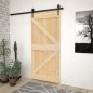 vidaXL Tür 80x210 cm Kiefer Massivholz vidaXL Tür 80x210 cm Kiefer Massivholz