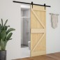 vidaXL Tür 80x210 cm Kiefer Massivholz vidaXL Tür 80x210 cm Kiefer Massivholz