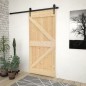 vidaXL Tür 100x210 cm Kiefer Massivholz vidaXL Tür 100x210 cm Kiefer Massivholz