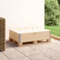 vidaXL Paletten-Aufsatzrahmen 60x80 cm Kiefer Massivholz vidaXL Paletten-Aufsatzrahmen 60x80 cm Kiefer Massivholz