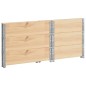 vidaXL Paletten-Aufsatzrahmen 3 Stk. 60x80 cm Kiefer Massivholz vidaXL Paletten-Aufsatzrahmen 3 Stk. 60x80 cm Kiefer Massivholz