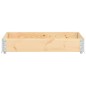 vidaXL Paletten-Aufsatzrahmen 80×120 cm Kiefern-Massivholz vidaXL Paletten-Aufsatzrahmen 80×120 cm Kiefern-Massivholz