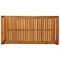vidaXL 2-tlg. Garten-Lounge-Set mit Cremeweißen Kissen Massivholz vidaXL 2-tlg. Garten-Lounge-Set mit Cremeweißen Kissen Massivholz