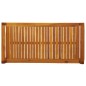 vidaXL 2-tlg. Garten-Lounge-Set mit Dunkelgrauen Kissen Massivholz vidaXL 2-tlg. Garten-Lounge-Set mit Dunkelgrauen Kissen Massivholz
