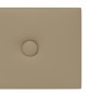 Wandpaneele 12 Stk. Cappuccino-Braun 90x15cm Kunstleder 1,62 m² Wandpaneele 12 Stk. Cappuccino-Braun 90x15cm Kunstleder 1,62 m²