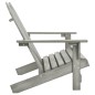 vidaXL Adirondack-Gartenbank 2-Sitzer Massivholz Tanne Grau vidaXL Adirondack-Gartenbank 2-Sitzer Massivholz Tanne Grau