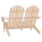 vidaXL Adirondack-Gartenbank 2-Sitzer Massivholz Tanne vidaXL Adirondack-Gartenbank 2-Sitzer Massivholz Tanne