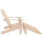 vidaXL Adirondack-Gartenbank 2-Sitzer mit Fußteil Tannenholz vidaXL Adirondack-Gartenbank 2-Sitzer mit Fußteil Tannenholz