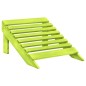 vidaXL Adirondack-Gartenbank 2-Sitzer mit Fußteil Tannenholz Grün vidaXL Adirondack-Gartenbank 2-Sitzer mit Fußteil Tannenholz Grün