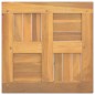 vidaXL Tischplatte Quadratisch 40x40x2,5 cm Massivholz Teak vidaXL Tischplatte Quadratisch 40x40x2,5 cm Massivholz Teak