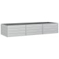 vidaXL Garten-Hochbeet 240x80x45 cm Verzinkter Stahl Silber vidaXL Garten-Hochbeet 240x80x45 cm Verzinkter Stahl Silber