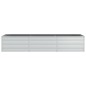 vidaXL Garten-Hochbeet 240x80x45 cm Verzinkter Stahl Silber vidaXL Garten-Hochbeet 240x80x45 cm Verzinkter Stahl Silber