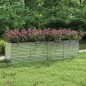 vidaXL Garten-Hochbeet 320x80x77 cm Verzinkter Stahl Silber vidaXL Garten-Hochbeet 320x80x77 cm Verzinkter Stahl Silber