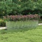 vidaXL Garten-Hochbeet 320x40x77 cm Verzinkter Stahl Silber vidaXL Garten-Hochbeet 320x40x77 cm Verzinkter Stahl Silber