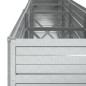 vidaXL Garten-Hochbeet 320x40x77 cm Verzinkter Stahl Silber vidaXL Garten-Hochbeet 320x40x77 cm Verzinkter Stahl Silber