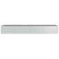 vidaXL Garten-Hochbeet 320x80x45 cm Verzinkter Stahl Silber vidaXL Garten-Hochbeet 320x80x45 cm Verzinkter Stahl Silber