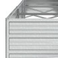 vidaXL Garten-Hochbeet 320x80x45 cm Verzinkter Stahl Silber vidaXL Garten-Hochbeet 320x80x45 cm Verzinkter Stahl Silber