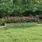 vidaXL Garten-Hochbeet 320x40x45 cm Verzinkter Stahl Silber vidaXL Garten-Hochbeet 320x40x45 cm Verzinkter Stahl Silber