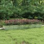 vidaXL Garten-Hochbeet 400x80x45 cm Verzinkter Stahl Silber vidaXL Garten-Hochbeet 400x80x45 cm Verzinkter Stahl Silber