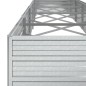 vidaXL Garten-Hochbeet 480x80x45 cm Verzinkter Stahl Silber vidaXL Garten-Hochbeet 480x80x45 cm Verzinkter Stahl Silber