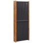vidaXL 6-tlg. Raumteiler Schwarz 420x180 cm vidaXL 6-tlg. Raumteiler Schwarz 420x180 cm