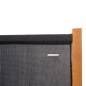 vidaXL 6-tlg. Raumteiler Schwarz 420x180 cm vidaXL 6-tlg. Raumteiler Schwarz 420x180 cm