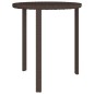 vidaXL Beistelltische 3 Stk. Braun Poly Rattan vidaXL Beistelltische 3 Stk. Braun Poly Rattan