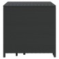 vidaXL Satztische 3 Stk. Schwarz Poly Rattan vidaXL Satztische 3 Stk. Schwarz Poly Rattan