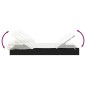 vidaXL 2-Personen-Sonnenliege mit Dach Schwarz 213x118x97 Poly Rattan vidaXL 2-Personen-Sonnenliege mit Dach Schwarz 213x118x97 Poly Rattan