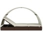 vidaXL 2-Personen-Sonnenliege mit Dach Braun 211x112x140 Poly Rattan vidaXL 2-Personen-Sonnenliege mit Dach Braun 211x112x140 Poly Rattan
