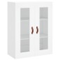 vidaXL Highboard Weiß 69,5x34x180 cm Holzwerkstoff vidaXL Highboard Weiß 69,5x34x180 cm Holzwerkstoff