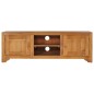 vidaXL TV-Schrank 115x30x40 cm Teak Massivholz vidaXL TV-Schrank 115x30x40 cm Teak Massivholz