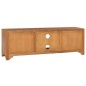 vidaXL TV-Schrank 115x30x40 cm Teak Massivholz vidaXL TV-Schrank 115x30x40 cm Teak Massivholz