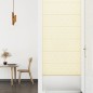 Wandpaneele 12 Stk. Creme 90x30 cm Kunstleder 3,24 m² Wandpaneele 12 Stk. Creme 90x30 cm Kunstleder 3,24 m²