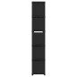 vidaXL Würfel-Regal 15 Fächer Schwarz 103x30x175,5 cm Stoff vidaXL Würfel-Regal 15 Fächer Schwarz 103x30x175,5 cm Stoff