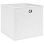 vidaXL Aufbewahrungsboxen 10 Stk. Vliesstoff 28x28x28 cm Weiß vidaXL Aufbewahrungsboxen 10 Stk. Vliesstoff 28x28x28 cm Weiß