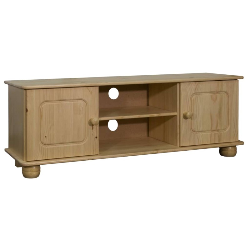 vidaXL TV-Schrank 115x29x40 cm Massivholz Kiefer vidaXL TV-Schrank 115x29x40 cm Massivholz Kiefer