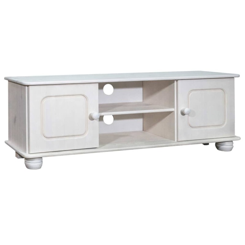 vidaXL TV-Schrank 115x29x40 cm Massivholz Kiefer vidaXL TV-Schrank 115x29x40 cm Massivholz Kiefer