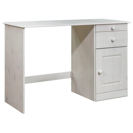 vidaXL Schreibtisch mit Schubladen 110x50x74 cm Kiefer Massivholz