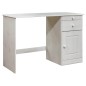 vidaXL Schreibtisch mit Schubladen 110x50x74 cm Kiefer Massivholz vidaXL Schreibtisch mit Schubladen 110x50x74 cm Kiefer Massivholz